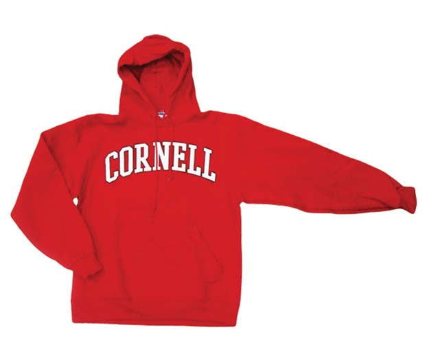 klant Vergelijkbaar Commandant Cornell Arch Hooded Sweatshirt-Red | Bear Necessities Online Store