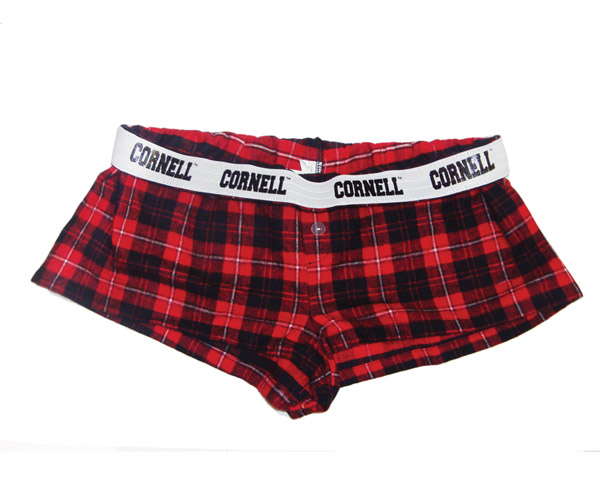 Cornell Women's Boxers-Red  Bear Necessities Online Store