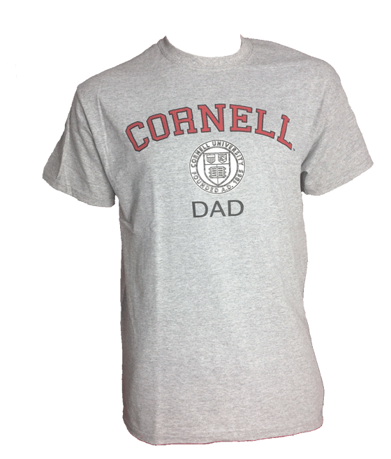 Cornell Dad- Heather Gray Tee | Bear Necessities Online Store