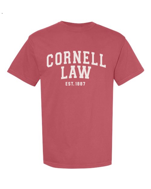 Cornell Law Crimson Tee-CLSA Prebook
